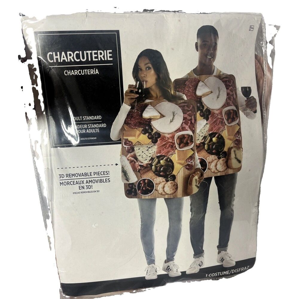 Charcuterie Board - Food - Photo Real - Costume - Adult Unisex